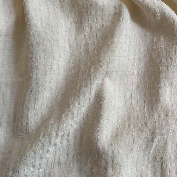 New With Tag Blu Pepper  Flutter Sleeve Square Neck Embroidered  Tank Top Size S - Picture 5 of 6